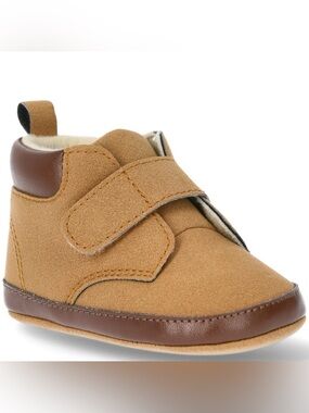 Carter's Child Of Mine Brown Worker Boots Baby Boy Size 0-3 months NEW